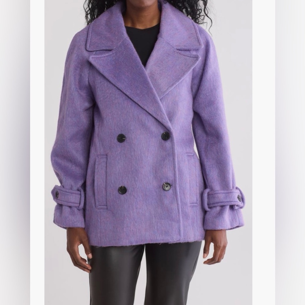 NWT Avec Les Filles arctic berry peacoat - Small